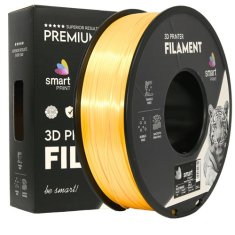 Smart Print 5x Silk PLA Medenina Filament 1.75mm - Smart Print Sijajni Filament za 3D Tisk (1kg Kolut)