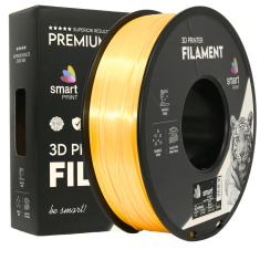 Smart Print 5x Silk PLA Medenina Filament 1.75mm - Smart Print Sijajni Filament za 3D Tisk (1kg Kolut)