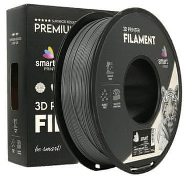 Smart Print 5x Karbonska Vlakna Siva 1,75 mm 1 kg Smart Print PLA filament