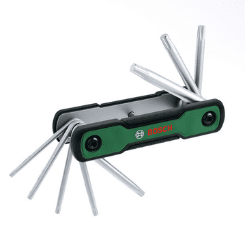 Bosch komplet zložljivih ključev Torx 8 v 1 (1600A039L8)