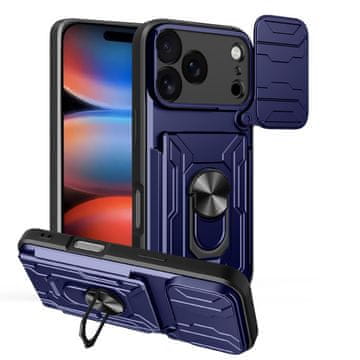 FreakinGood Hibridni PC/TPU ovitek za iPhone 18 Pro (modra)