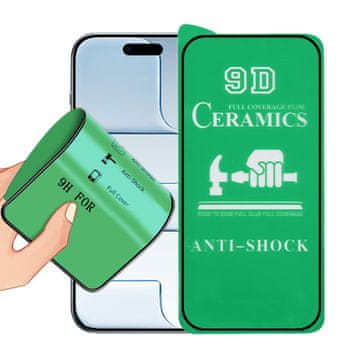 FreakinGood 9D celozaslonska keramična zaščita za iPhone Air