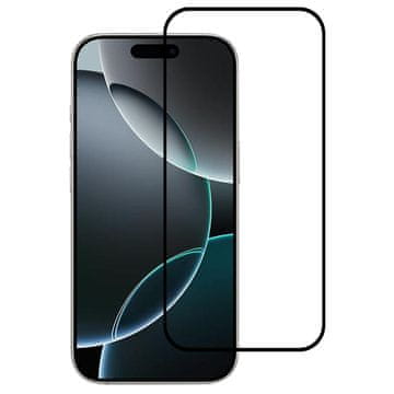 FreakinGood Zaščitno kaljeno steklo s polnim lepilom za iPhone 16 Pro