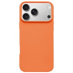 FreakinGood Silikonski ovitek za iPhone 17 Pro (oranžna)