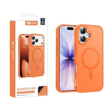 FreakinGood Zaščitni ovitek za iPhone 17 z magnetnim obročem (oranžna)