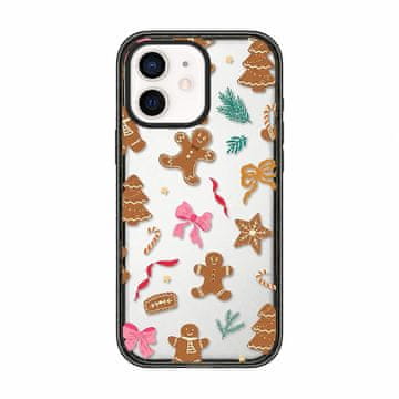 FreakinGood prozoren akrilni TPU ovitek za iPhone 11 z božičnim motivom (Medenjak)