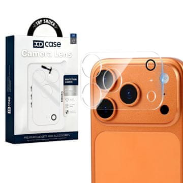 FreakinGood XDcase prozorno integrirano kaljeno steklo za kamero za iPhone 17 Pro