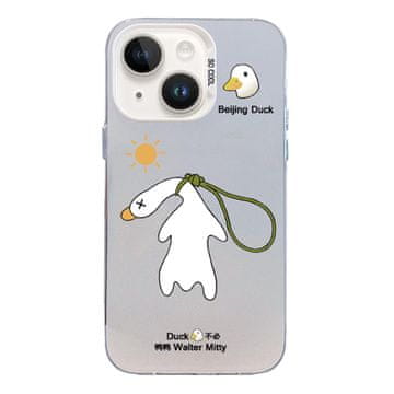 FreakinGood Hibridni PC/TPU ovitek za iPhone 13 z barvitim motivom (bela raca)