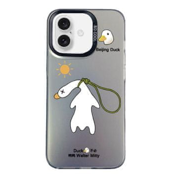 FreakinGood hibridni PC/TPU ovitek za iPhone 16 z motivom race (Beijing Duck / Raca)