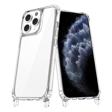 FreakinGood Akrilni/TPU ovitek za iPhone 11 Pro z odprtinama za vrvico (pregleden)