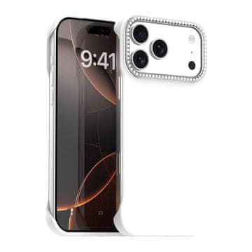 FreakinGood Candy hibridni pc/tpu ovitek za iphone 17 pro max (bela)