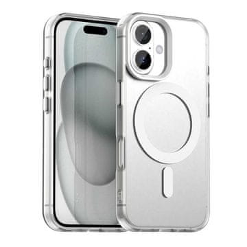 FreakinGood Candy hibridni pc/tpu ovitek za iphone 18 z magnetnim obročem (bela)