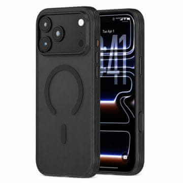 FreakinGood Hibridni PC/TPU ovitek za iPhone 18 Pro z magnetnim obročem (črna)