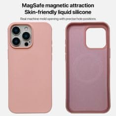 FreakinGood Silikonski ovitek za iPhone 14 Pro Max z magnetnim obročem (kraljevsko modra)