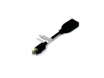 PNY Adapter Mini DisplayPort v DisplayPort, z zaklepom, 0.1m, PNY