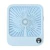 W30 brezžični namizni ventilator, moder