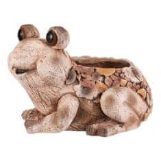 Autronic Embalaža za rože Frog, magnezij, lesni dekor (MT795)