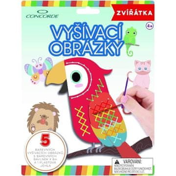 Vezenje slik CONCORDE, Živali