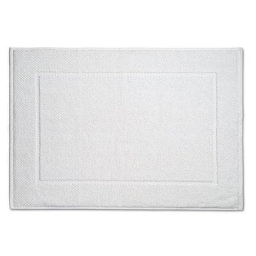 Kela Kopalniška preproga KL-23910 LAVINIA 100% organic cotton white 50x70 cm