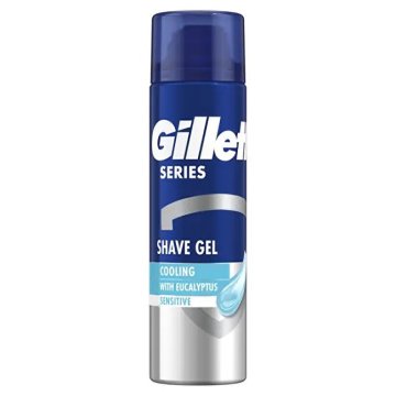 Gillette Hladilni gel za britje Series Sensitive Eucalyptus (hladilni gel za britje) 200 ml