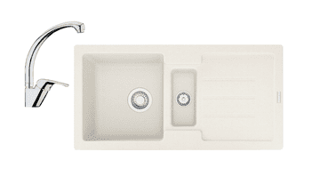 Franke set STG 651-86 MAGNOLIA + Smeraldo KROM