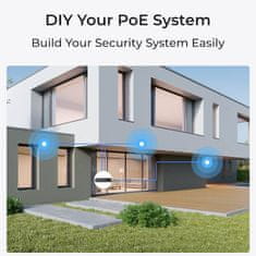 Reolink P337 IP kamera, 8MP, 4K, POE, IK10 (PC840AD4K01)