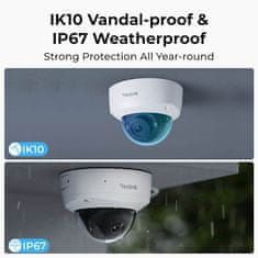 Reolink P337 IP kamera, 8MP, 4K, POE, IK10 (PC840AD4K01)