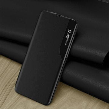 Infostyle Pametna preklopna torbica za Samsung Galaxy A14 Črna / Ekološko usnje + PC