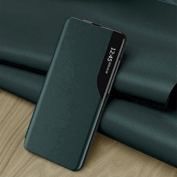 Infostyle Pametna preklopna torbica za Samsung Galaxy A23 4G / A23 5G Temno zelena / Ekološko usnje + PC