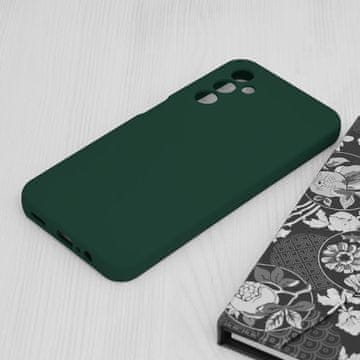 Infostyle Silikonski ovitek "Soft Edge" za Samsung Galaxy A14 Temno zelena / TPU silikon