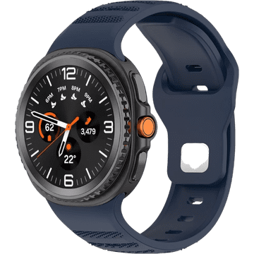 Infostyle Silikonski pašček za uro (20mm) Modra