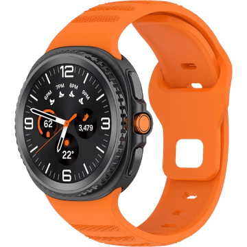 Infostyle Silikonski pašček za uro (20mm) Oranžna