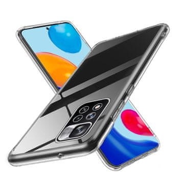 Infostyle Ovitek za telefon "Clear Silicone" Xiaomi Redmi Note 11/11s Prozorna