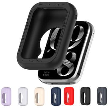 Infostyle LOKEKE zaščitni ovitek za Xiaomi Band 8 Pro - Silikonska zaščita črna Črna