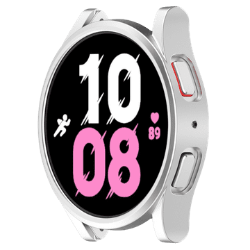 Infostyle Zaščitni ovitek "Smooth" za Samsung Galaxy Watch 5/4 44mm Srebrna