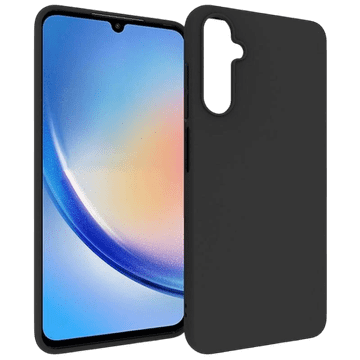 Infostyle Ovitek za telefon "Aiziki" za Samsung Galaxy A05s Črna / Naravno usnje + TPU silikon