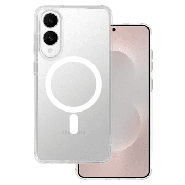 Infostyle Ovitek za telefon "MagSafe" Samsung Galaxy S25 Edge Prozorna