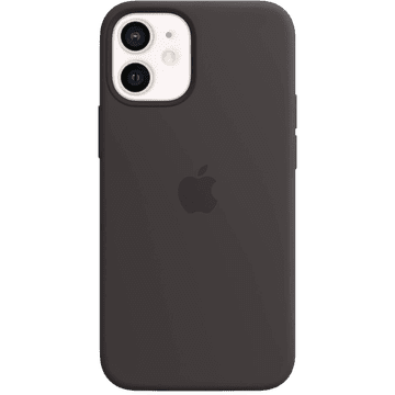 Infostyle Ovitek za telefon "Original Apple Silicone Case" iPhone 12 Mini Črna