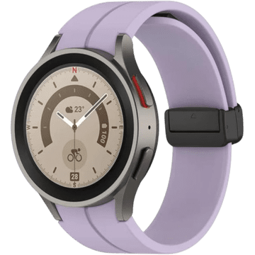 Infostyle Pašček za uro "Silicone" Samsung Galaxy Watch 5 Pro 20mm Vijolična