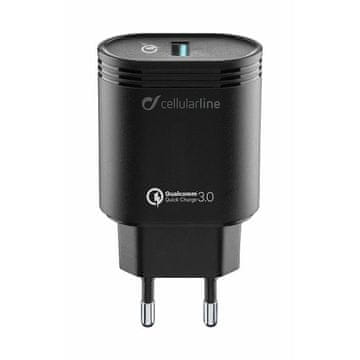 CellularLine CellularLine hišni polnilec, 18W, QC 3.0