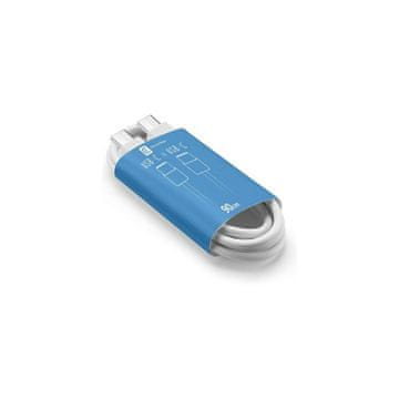 CellularLine TECH AWAY USB-C - USB-C kabel, 0,9M, bel