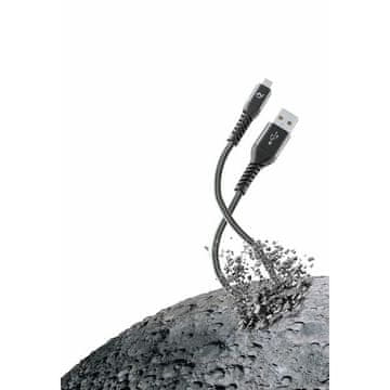 CellularLine CellularLine TETRA kevlar MicroUSB kabel, 120 cm