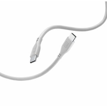 CellularLine Kabel Cellularline Soft, Usb C - Usb C 1,2m - Siv