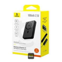 BASEUS Baseus Airpow II Qi2 10.000 mAh MagSafe prenosna baterija