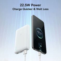 BASEUS BASEUS EnerFill FP21 prenosna baterija 10.000 mAh 22W - bela