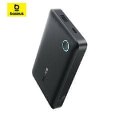 BASEUS BASEUS EnerFill FP11 prenosna baterija 10.000 mAh 15W - črna