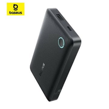 BASEUS BASEUS EnerFill FP11 prenosna baterija 10.000 mAh 15W - črna
