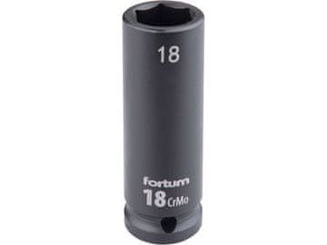 Fortum Vtičnica 4703218 impact wrench 1/2", 18mm, L 78mm, CrMoV