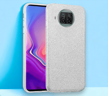 Infostyle Ovitek "Shining" za Xiaomi Mi 10T Lite Srebrna / Silikon