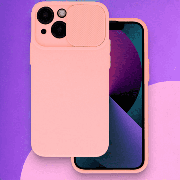 Infostyle Silikonski ovitek "Camshield Soft" za Xiaomi Redmi Note 11s Svetlo oranžna / TPU silikon